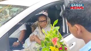 BJD Korei MLA Candidate Sandhyarani Das conducts Massive Rally Ahead Of Polls [upl. by Hestia]