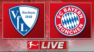 🔴 VFL Bochum  FC Bayern München  Bundesliga 8 Spieltag  Liveradio [upl. by Newra278]