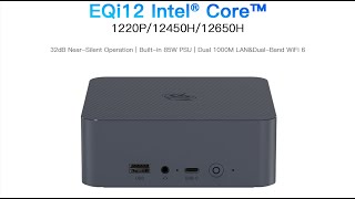 Introducing Beelink EQi12 1220P12450H12650H Mini PC [upl. by Sardella]