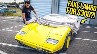 I Just Bought A FAKE Lamborghini For 300 [upl. by Arannahs335]