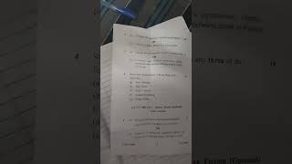 Hngu ba sem5 english exam paper hnguexamoldpapers [upl. by Eemak400]