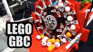 LEGO Great Ball Contraption at BrickFair Alabama 2022 – 80 Modules [upl. by Nnaaihtnyc94]