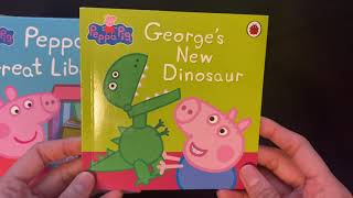 14 George’s New Dinosaur Peppa’s Great Library  Read Aloud Books For Children and Toddler [upl. by Thatch]