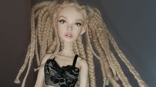 customizing popovy sisters ooak doll [upl. by Tiertza]