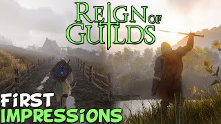 Reign Of Guilds New MMO First Impressions [upl. by Arihsa]