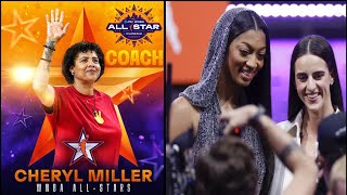 Cheryl Miller filled with pride as Caitlin Clark Angel Reese make mark on WNBA  ALLSTAR GAME [upl. by Carhart]