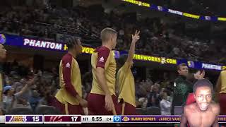 WE STILL UNDEFEATED Los Angeles Lakers vs Cleveland Cavaliers Reaction [upl. by Sedberry]