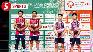 Sze FeiIzzuddin stun world champions to win the Japan Open [upl. by Ahsenod926]