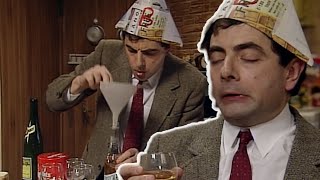 Mr Beans New Years Cocktails  Mr Bean Live Action  Funny Clips  Mr Bean [upl. by Valoniah]