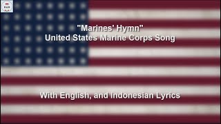 Marines Hymn  United States Marine Song  WIth Lyrics [upl. by Henryetta68]