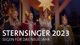 Die Sternsinger bringen den Segen für das kommende Jahr 2023 [upl. by Ihsar]