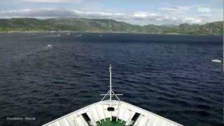 Hurtigruten Minutt for Minutt  the complete voyage in 37 minutes [upl. by Neellek]