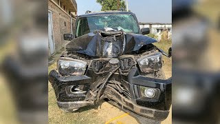 SCORPIO वाले HEAVY DRIVER 🤕 UNEXPECTED ACCIDENT [upl. by Poliard]