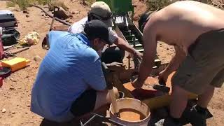 Gold Prospecting in Chile Highbanker in Andes Mountains [upl. by Gusti]