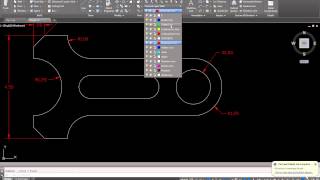 Dimensioning Drawing 15 Adjusting Arm [upl. by Himelman]