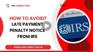 Avoiding IRS Late Payment Penalties Essential Tips for Taxpayers [upl. by Sitoeht]