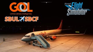 🔴 LIVE FS2020  PMDG Boeing 737 800 GOL  SBUL ✈️ SBCF [upl. by Anilegnave]