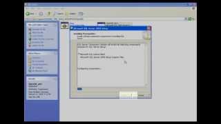 SQL Express 2005 Installation For Payrollwmv [upl. by Faline114]