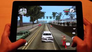 San Andreas Gaming Performance Comparison  iPad Air vs iPad 3 vs iPad 1 [upl. by Eenimod756]