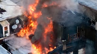 3rd Alarm  Multiple Structure Fire Allentown Pennsylvania  7824 [upl. by January171]