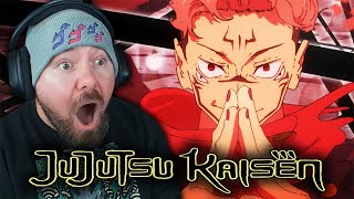 The Most Intense Fight Jujutsu Kaisen Season 2 Episode 17 REACTION  Sukuna vs Mahoraga [upl. by Asiel]