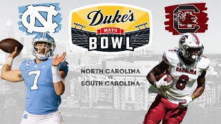 North Carolina vs South Carolina Preview  Dukes Mayo Bowl 2021 [upl. by Grubb387]