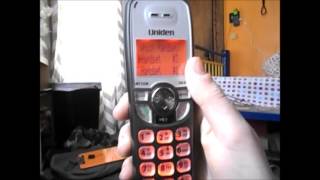 How To Deregister And Register A Uniden Handset [upl. by Meeks]