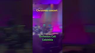 Christmas concert vibes at orchestra Cali Colombia xmas [upl. by Willman]