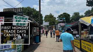 WORLDS LARGEST FLEA MARKET  First Monday Trade Days Canton TX 4K Walking Tour [upl. by Gualterio]