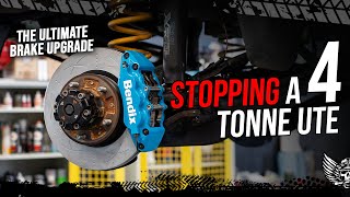 What it takes to STOP a 4 TONNE 79  Bendix Ultimate 4WD Brake Upgrade [upl. by Doraj]