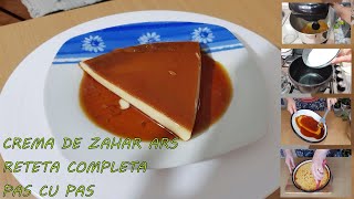 Crema de zahar ars  Reteta Completa  Pas cu Pas [upl. by Noryk]