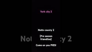 notts county 2 York city 2 [upl. by Etselec]