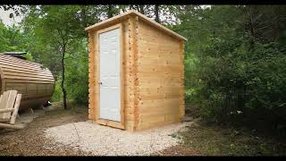 Biolan Composting Toilet Cabin [upl. by Rennerb]