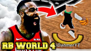 NEW The JAMES HARDEN STEPBACK Tutorial In RB WORLD 4 [upl. by Bomke]