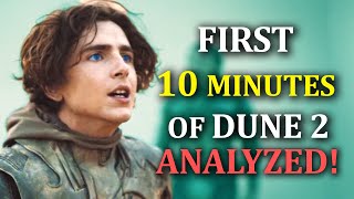 First 10 Minutes of Dune Part 2 ANALYZED [upl. by Halyk]