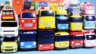 Tayo bus and Robocar Poli car toys [upl. by Piderit776]