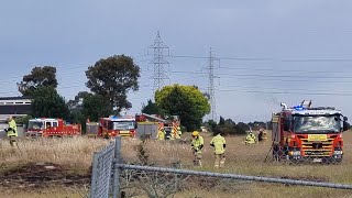 FRVCFA responding and on scene atxa 2A non structure fire in Albanvale [upl. by Swane]