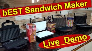 Best sandwich maker in India 2024 ⚡ Top 5 Grill Sandwich maker ⚡ best sandwich maker machine [upl. by Ecnaled153]