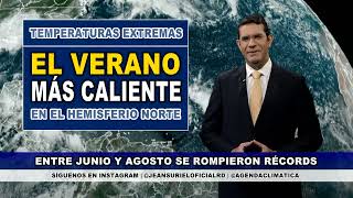 Sábado 7 septiembre  ADVERTENCIA alta sensación calurosa en República Dominicana [upl. by Ahdar]