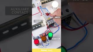 Motor Protective Circuit Breaker with Indicator Light Clear Status Indication with Color Coding [upl. by Barney455]