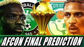 AFCON 2023 FINAL PREDICTION [upl. by Caruso]