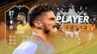 FIFA 19  GIROUD TOTKS 87  PLAYER REVIEW FR [upl. by Ettener]