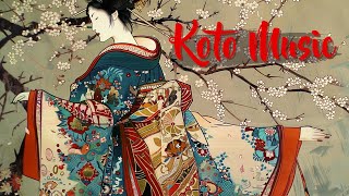 Relaxing Traditional Japanese Music of the Edo Period  Koto Shamisen Taiko Music [upl. by Elita391]