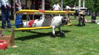 13 Scale Stearman Maiden Flight [upl. by Bell]