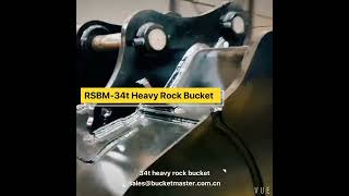 1550mm Wide Rsbm Excavator Bucket for All Brand Excavator [upl. by Olifoet862]