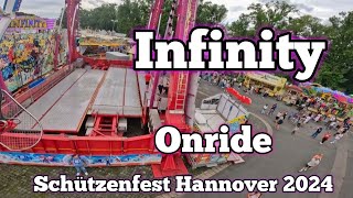 Infinity  Hoefnagels  Onride  Schützenfest Hannover 2024 [upl. by Acinoev636]