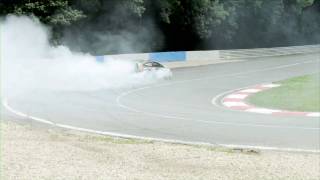 DC SHOES KEN BLOCKS GYMKHANA THREE PART 2 BONUS TRICK EDIT TRACK CORNER DRIFT [upl. by Hance]