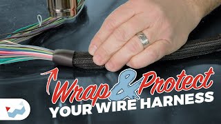 How To Wrap and Protect a Pre Terminated Wiring Harness [upl. by Roots]