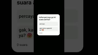 Pliss aku ulang sekali lagi deh voice [upl. by Navillus]