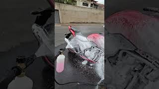 Snow Foam da Shopee automobile moto estéticaautomotiva [upl. by Giffy]